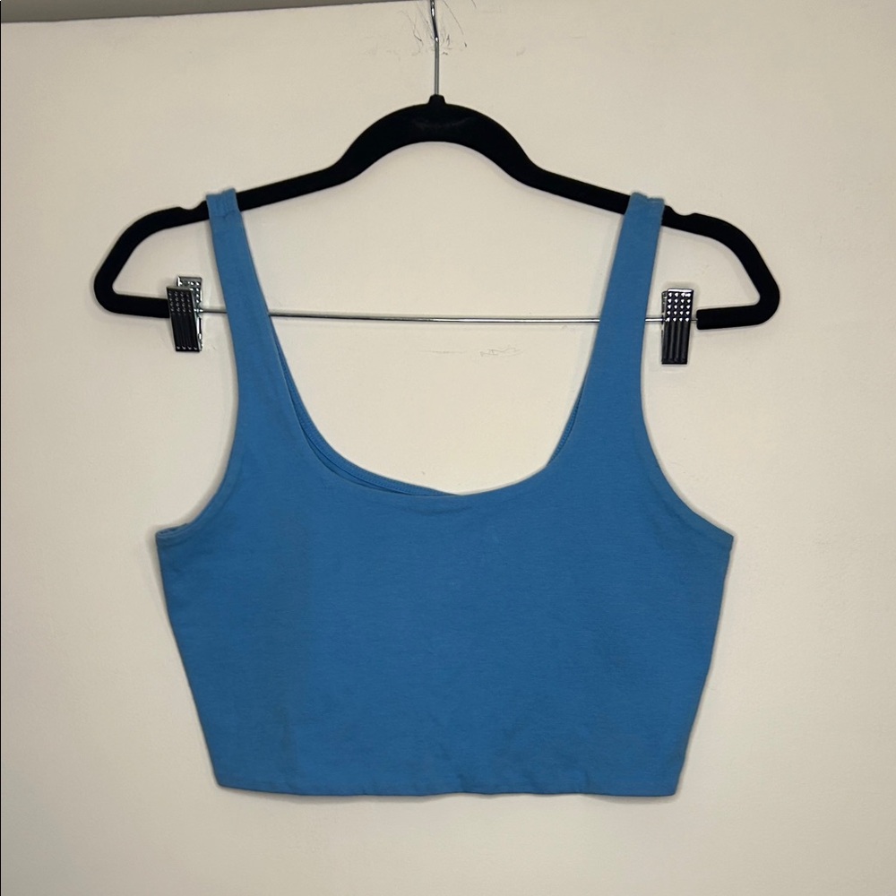Wild Fable Sky Blue Crop Top